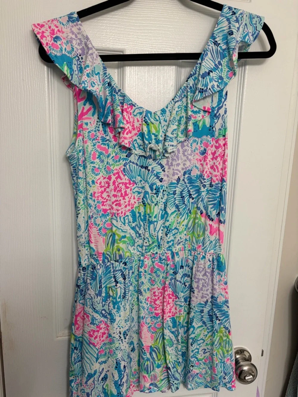 Lilly Pulitzer Alessa sink or swim romper - Picture 5 of 5
